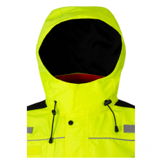 PIP 820NT-LR-JB, PIP, Hi-Vis Cold Gear, Hi-Vis Yellow, 6xl-8xl, Pittsburg Standard Hood